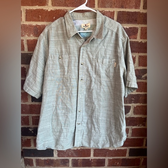 Woolrich Men’s Cotton Casual Button Down Size XXL - Picture 2 of 7